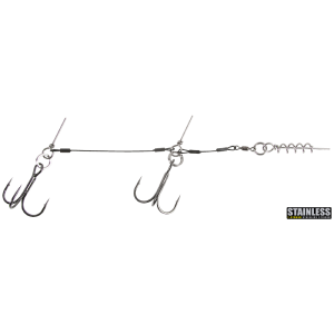 CWC Pro Stinger - Stainless Steel - 100lb Original tandem, 2/0 -1pc