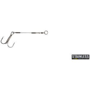 CWC Pro Stinger - Stainless Steel - 40lb Nano single, 2 -2pcs