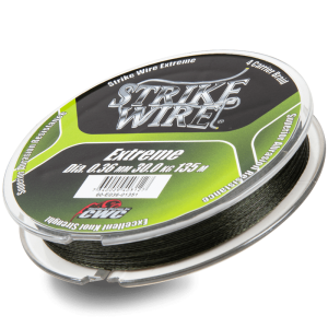 Strike Wire® Extreme - X4 - Mossgreen - 0,41mm/40kg, 1500m